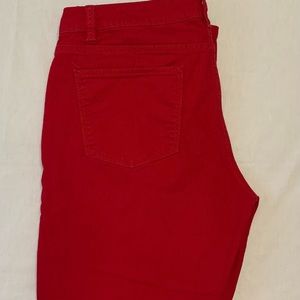 Talbots Red Pants Size 12/31